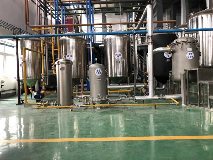 China YuZhou YuWei Filter Equipment Co., Ltd. factory production line