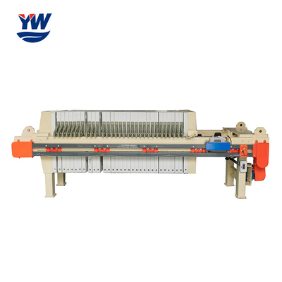Diaphragm Belt Filter Press For Sludge Dewatering Wastewater Treatment Plant Pull Plate