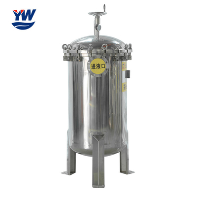 High Flow 304ss Industrial Water Treatment Liquid Bag Filter Housing