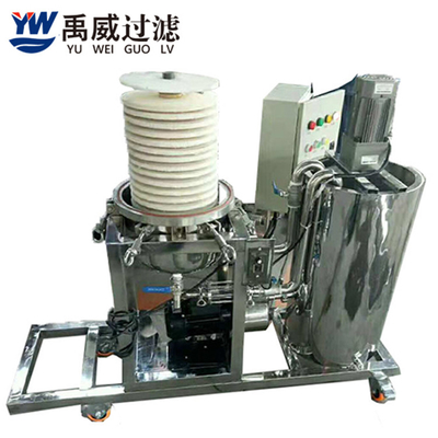 304 Stainless Steel Diatomite Filter Machine  For Activated Carbon Filter