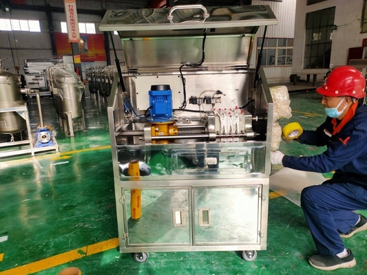 Pilot Membrane Type Filter Press Wastewater Portable Sludge Press Machine
