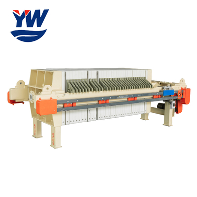 Automatic Membrane Filter Press For Palm Oil Wastewater Treatment 1000mm