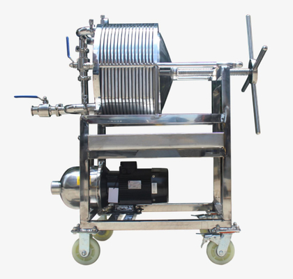 Chemical Industry Stainless Steel Filter Press Pharmaceutical Dairy