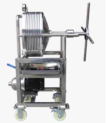 Apple Juice Stainless Steel Filter Press For Oil Extraction Drilling