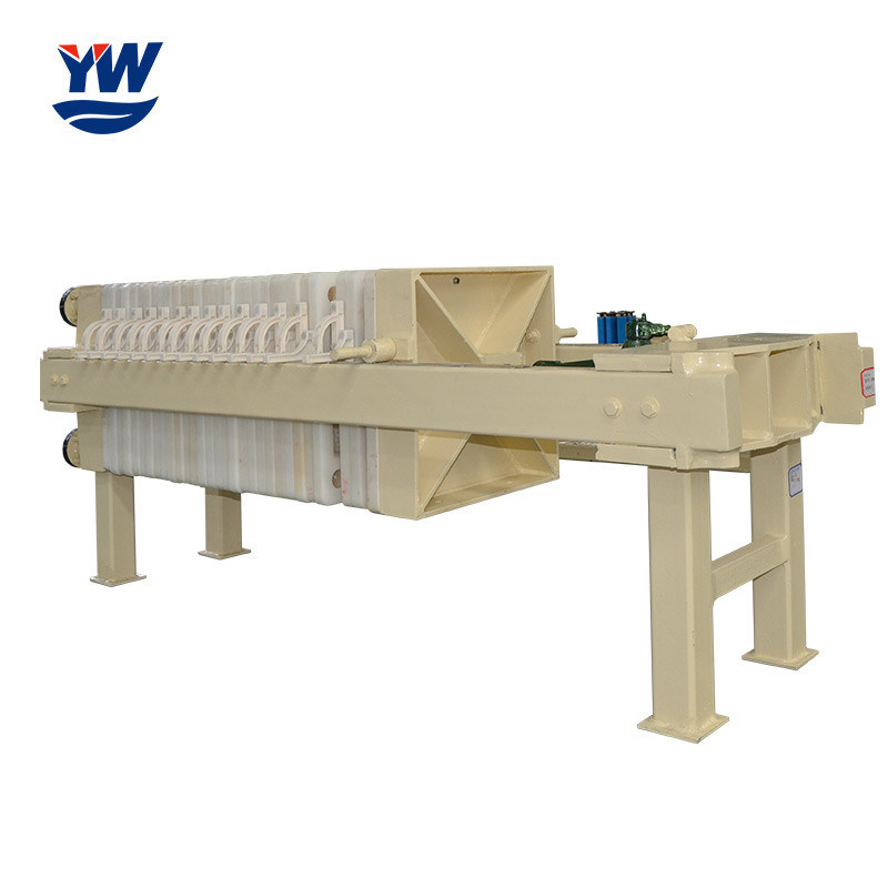 Electric Hydraulic Pump Sludge Dewatering Plate And Frame Filter Press ...