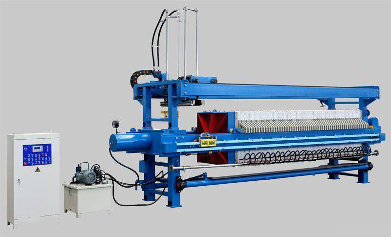 Automatic Membrane Filter Press For Oil Strong Acid Alkali Corrosion Resistant