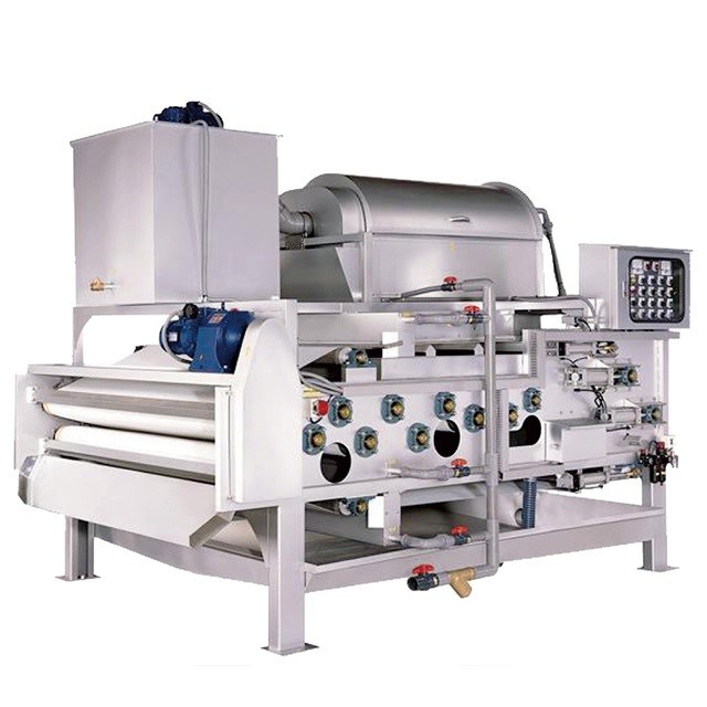 Waste Water Filter Presses For Sludge Treatment 5 Micron 24 Inch