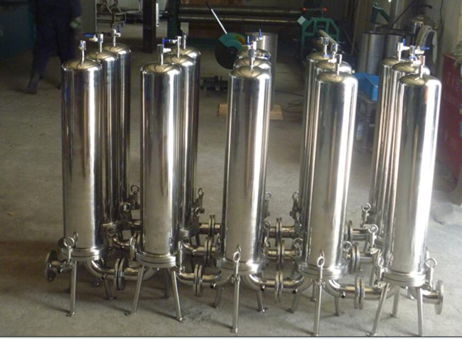 multi round 316 ss cartridge filter housing stainless steel 0.1 Micron Cartridge Food Industry