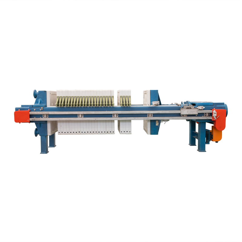 Automatic Plate Filter Press Chamber Type PP Coating Strong Acid Chemical