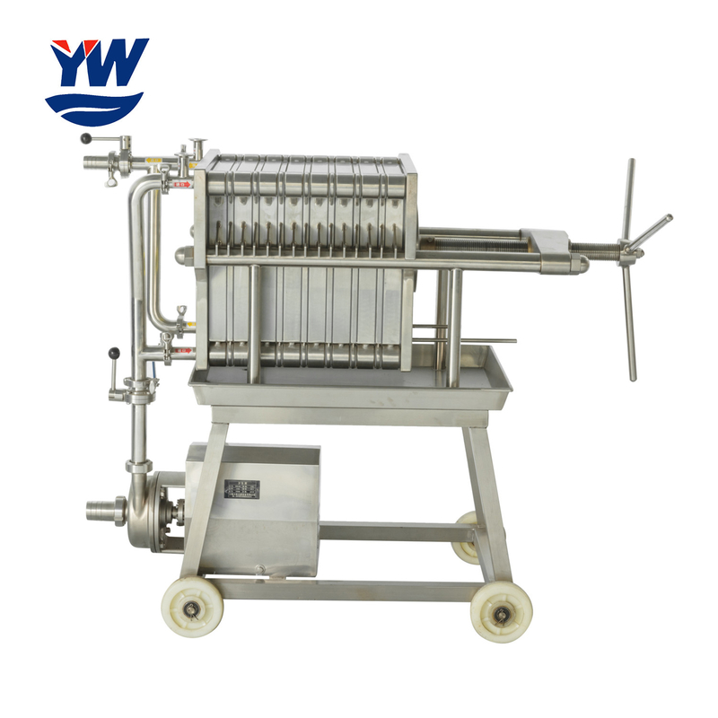 Stainless Steel Plate and Frame Filter Press 24 inch 600x600mm
