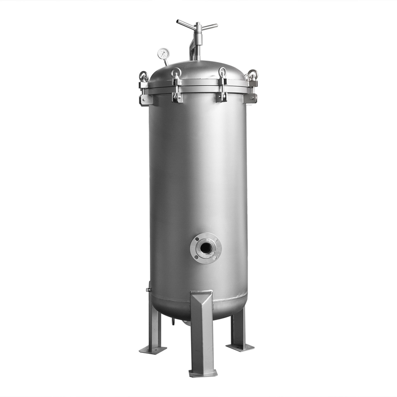 Wine Beer Milk Magnetic Boiler Water Strainer Basket Lenticular Tri Clamp Steam Vent High Flow Cartridge Filter