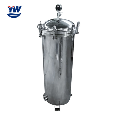 Stainless Steel Titanium Rod Filter Housing , 250mm Titanium Tube Filter