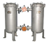 high flow duplex filter housing Stainless Steel Recycled Rainwater Collection Impurity Removal