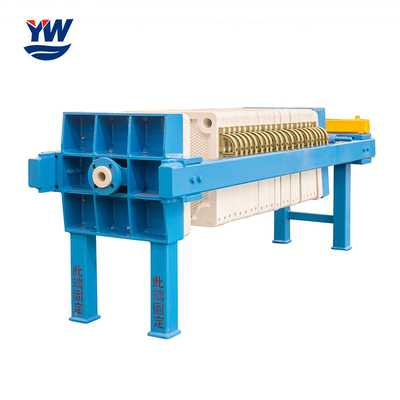 800mm Hydraulic Filter Press Manual Oil Medical Slurry Treatment Small