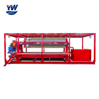 Mobile Automatic Membrane Filter Press Sludge Dewatering