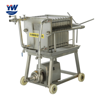 Small Scale Industrial Filter Press WWTP Plate And Frame Filter Press