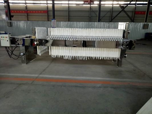 Buy plate and frame filter press for sludge dewatering 4 0kw, Good ...